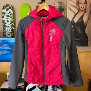 Jacket KAIA fit free tech jacket woman’s size M (8-10) pink